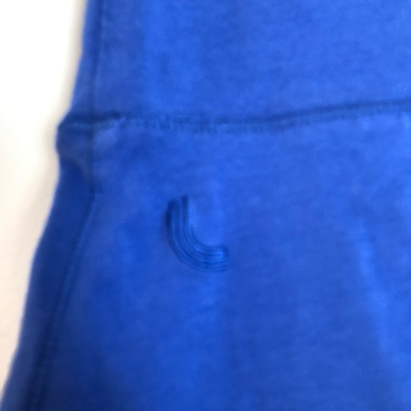 Lolé Pleated Front Skirt Blue Hi-Low Hem Small - Picture 4 of 7